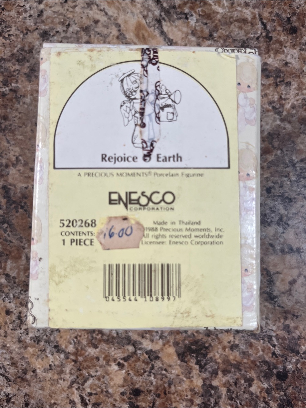 Precious Moments Rejoice Earth collectible porcelain figurine NIB